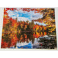 Autumn Lake 500 Piece Jigsaw Puzzle Springbok