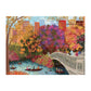 Autumn on Bow Bridge 1000 Piece Jigsaw Puzzle Galison