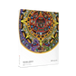 Aztec Sun Stone 1000 Piece Circular Jigsaw Puzzle Pomegranate