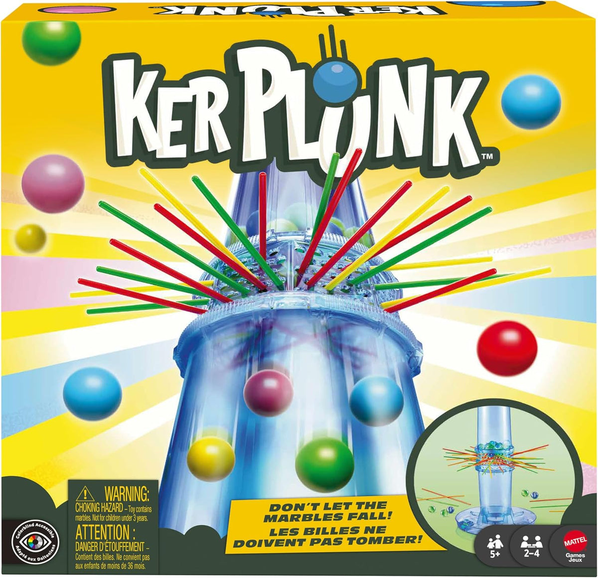 Marble Drop Challenge Family Game for Kids Ages 5+