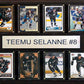 NHL 12x15 Teemu Selanne Anaheim Ducks 8-Card Plaque