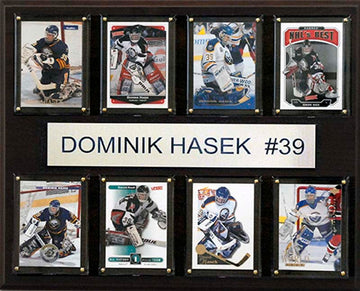 Nhl 12X15 Dominik Hasak Buffalo Sabres 8-Card Plaque