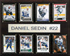 Nhl 12X15 Daniel Sedin Vancouver Canucks 8-Card Plaque