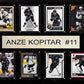 Nhl 12X15 Anze Kopitar Los Angeles Kings 8-Card Plaque