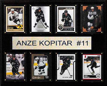 Nhl 12X15 Anze Kopitar Los Angeles Kings 8-Card Plaque