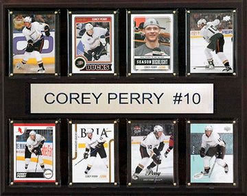 Nhl 12X15 Corey Perry Anaheim Ducks 8-Card Plaque