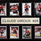 NHL 12x15 Claude Giroux Philadelphia Flyers 8Card Plaque