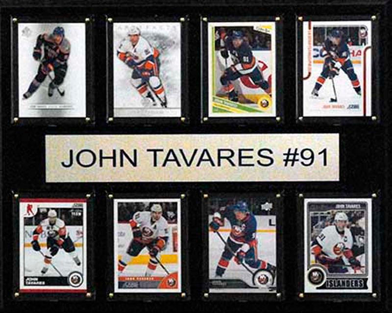 Nhl 12X15 John Tavares New York Islanders 8-Card Plaque