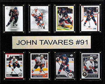 Nhl 12X15 John Tavares New York Islanders 8-Card Plaque
