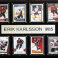 Nhl 12X15 Erik Karlsson Ottawa Senators 8-Card Plaque