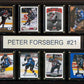 Nhl Colorado Avalanche Peter Forsberg 8-Card Plaque, 12 X 15-Inch