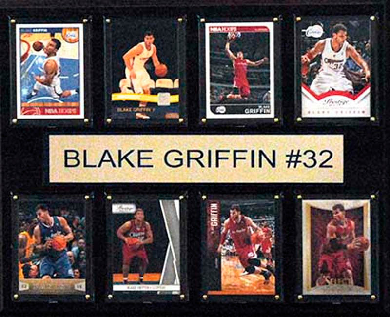 Nba 12X15 Blake Griffin Los Angeles Clippers 8-Card Plaque