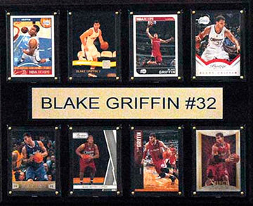 Nba 12X15 Blake Griffin Los Angeles Clippers 8-Card Plaque