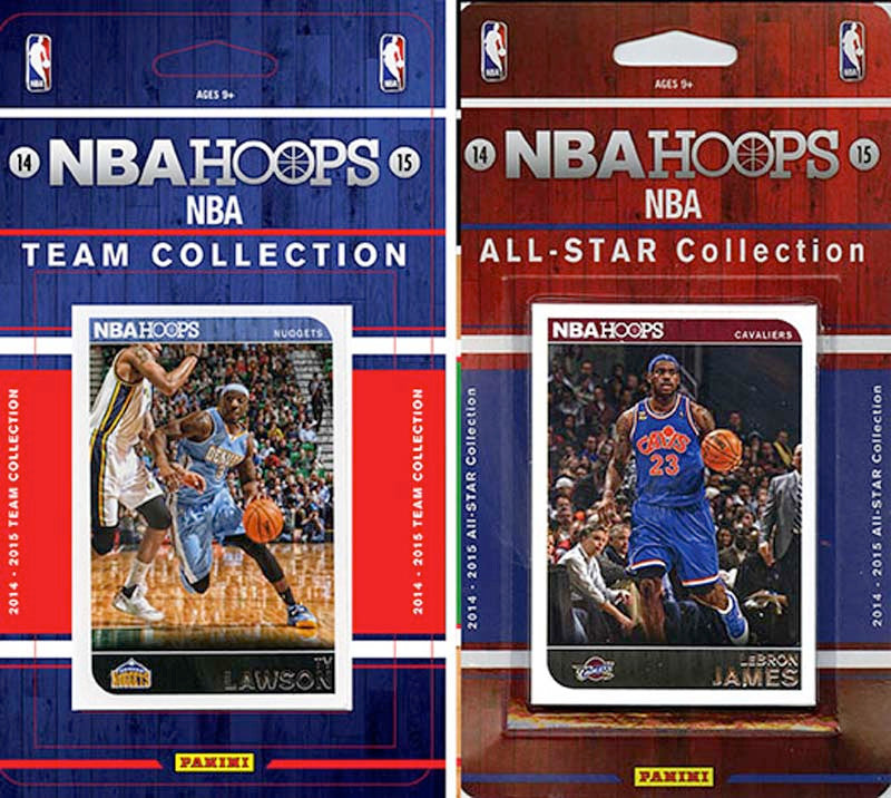 NBA Denver Nuggets Licensed 201415 Hoops Team Set Plus 201415 Hoops AllStar Set