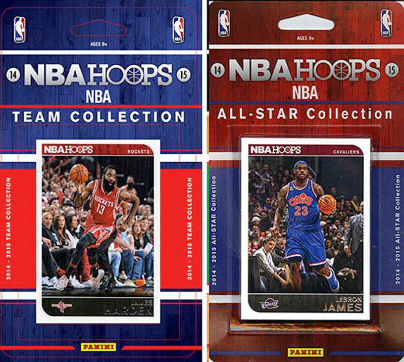 NBA Houston Rockets Licensed 201415 Hoops Team Set Plus 201415 Hoops AllStar Set