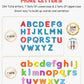 Spell Build Imagine Magnetic Alphabet Learning Set for Kids Ages 3+