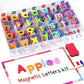 Spell Build Imagine Magnetic Alphabet Learning Set for Kids Ages 3+