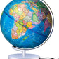 Adventure Around the World Light Up Globe for Kids Ages 5+ STEM Geography Learning with LED Night Light and Trivia Cards