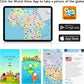 Discover the World Interactive STEM Globe: Smart Interactive World Globe with LED Constellations & Learning App