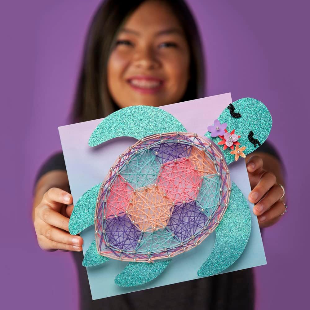 Sea Turtle String Art Kit for Creative Kids