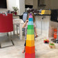 Rainbow Stacking Boxes Montessori Toy for Toddlers Ages 2+