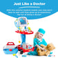 Future Little Doctors Medical Adventure Station with 17 Piece Doctor Kit for Kids Ages 3 and Up