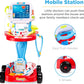 Future Little Doctors Medical Adventure Station with 17 Piece Doctor Kit for Kids Ages 3 and Up