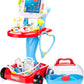Future Little Doctors Medical Adventure Station with 17 Piece Doctor Kit for Kids Ages 3 and Up