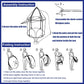 Blast Off to Adventure Rocket Ship Play Tent for Kids Indoor Outdoor Space Playhouse Ages 2+