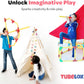Build Dream Forts STEM Life Size Construction Set with 220 Pieces