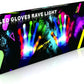 LED Finger Gloves for Kids with 6 Flashing Light Modes for Dance Costume and Party Fun
