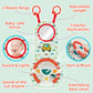 Little Driver Baby Car Seat Toy with Music & Mirror 6–12 Months