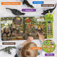 Ultimate Dinosaur Adventure Play Set with Interactive Sound Book 12 Dino Figures