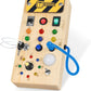 Little Explorer LED Busy Board Montessori Sensory Toy for Curious Toddlers: Fun & Educational For Toddlers & Pre Schoolers