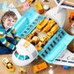Sky Explorer Cargo Airplane Adventure with Lights, Sounds & Construction Vehicle Play Set