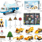 Sky Explorer Cargo Airplane Adventure with Lights, Sounds & Construction Vehicle Play Set