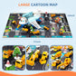 Sky Explorer Cargo Airplane Adventure with Lights, Sounds & Construction Vehicle Play Set