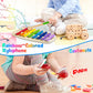 Little Music Makers Orchestra 12 Piece Wooden Musical Instrument Set for Kids Ages 2 to 5