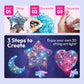 3D String Art Star Light Craft Kit For Kids