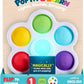 Pop and Learn Sensory Adventure Toy with Lights Sounds and Bilingual Learning