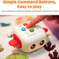My First Coding Adventure Robot, Screen Free STEM Coding Toy for Kids Ages 3+
