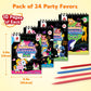 Scratch and Create Rainbow Art Notebooks Party Pack