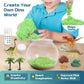 Dino Discovery Lab, Dinosaur Terrarium Kit with LED Night Light
