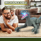 Roar Into Adventure Remote Control Dinosaur Robot Toy with Lights and Sounds