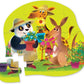 Animal Friends Big Floor Puzzle – 12 Piece Educational Puzzle for Toddlers Ages 2+