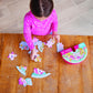 Animal Friends Big Floor Puzzle – 12 Piece Educational Puzzle for Toddlers Ages 2+