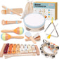 Little Music Makers Band Wooden Instrument Set for Toddlers Ages 18 Months+