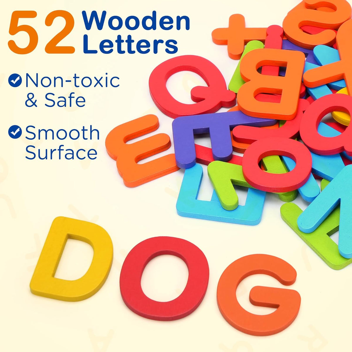 My First ABC Adventure Wooden Flash Cards & Letter Matching Learning Kit