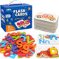 My First ABC Adventure Wooden Flash Cards & Letter Matching Learning Kit