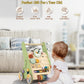 Wooden Push and Pull Multiple Activities Learning Center – Perfect Gift For New Walkers